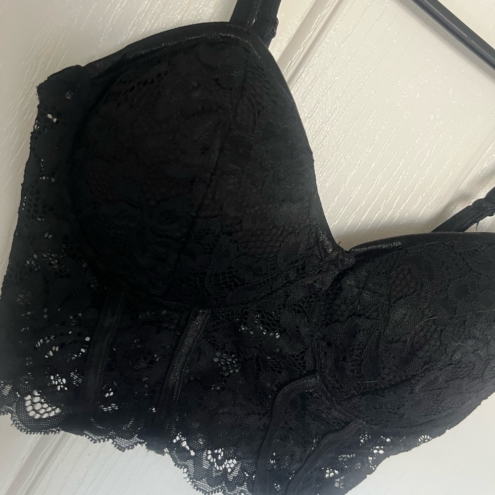 Bozzolo Black Lace Bra